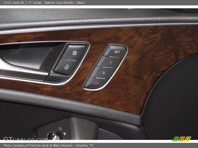 Dakota Gray Metallic / Black 2013 Audi A6 2.0T Sedan