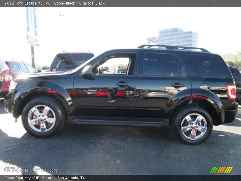 Ebony Black / Charcoal Black 2012 Ford Escape XLT V6