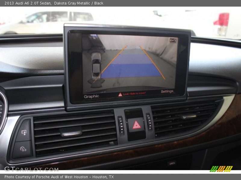 Dakota Gray Metallic / Black 2013 Audi A6 2.0T Sedan