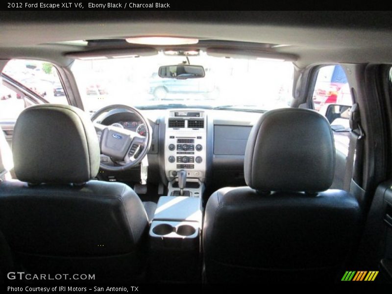 Ebony Black / Charcoal Black 2012 Ford Escape XLT V6