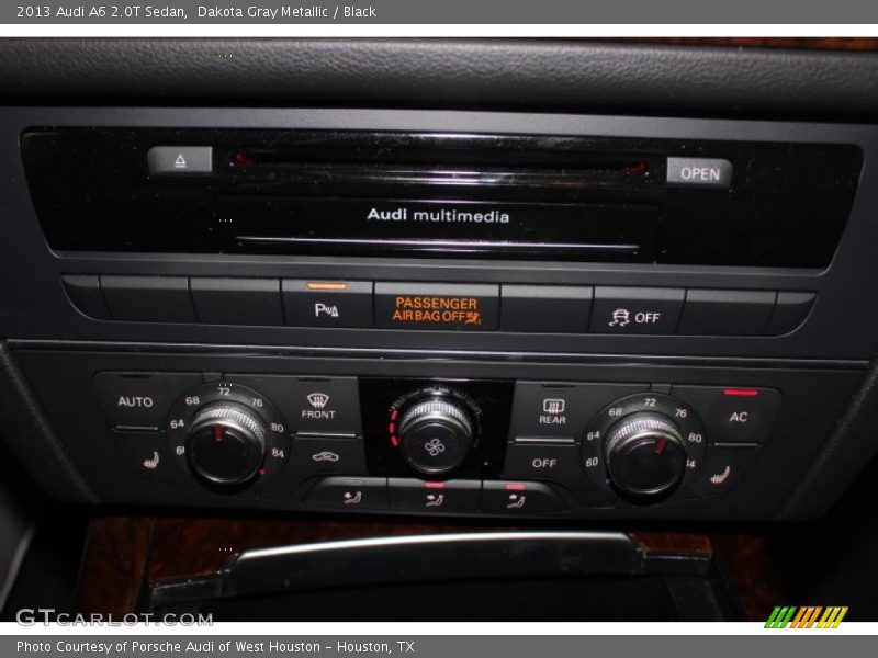Dakota Gray Metallic / Black 2013 Audi A6 2.0T Sedan