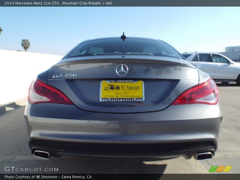 Mountain Gray Metallic / Ash 2014 Mercedes-Benz CLA 250