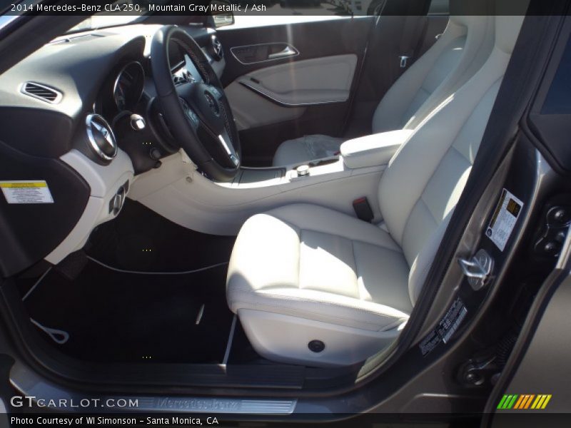 Mountain Gray Metallic / Ash 2014 Mercedes-Benz CLA 250