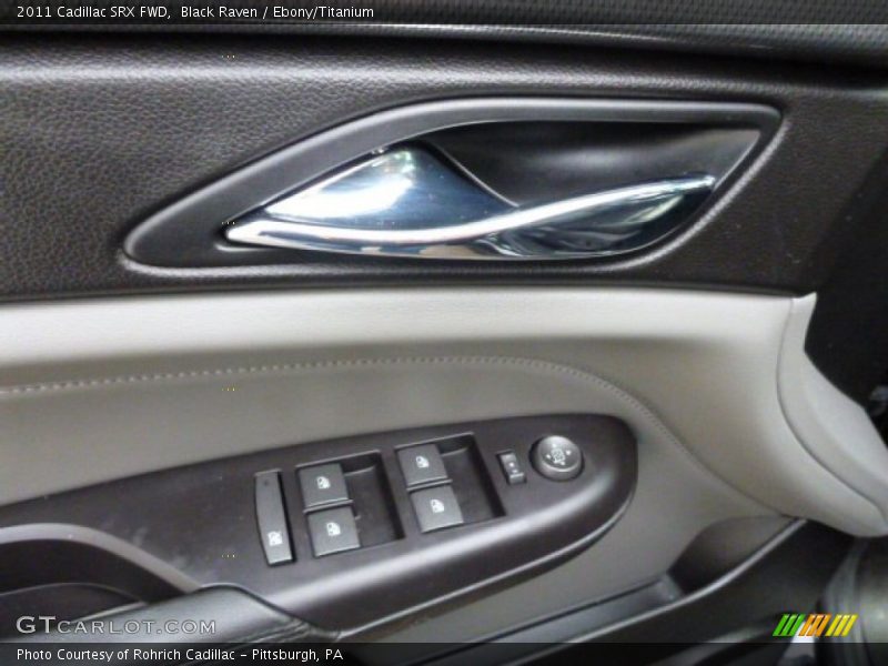 Black Raven / Ebony/Titanium 2011 Cadillac SRX FWD