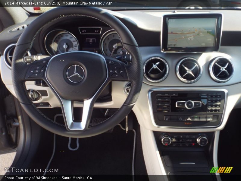 Mountain Gray Metallic / Ash 2014 Mercedes-Benz CLA 250