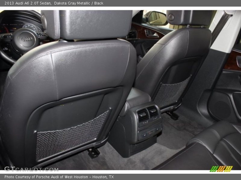 Dakota Gray Metallic / Black 2013 Audi A6 2.0T Sedan
