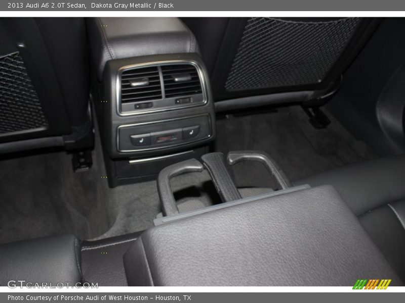 Dakota Gray Metallic / Black 2013 Audi A6 2.0T Sedan