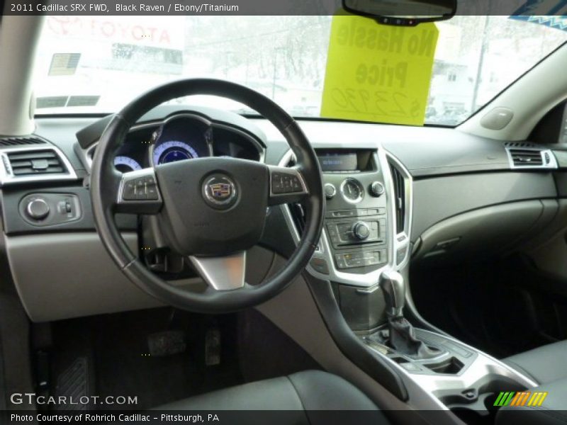 Black Raven / Ebony/Titanium 2011 Cadillac SRX FWD