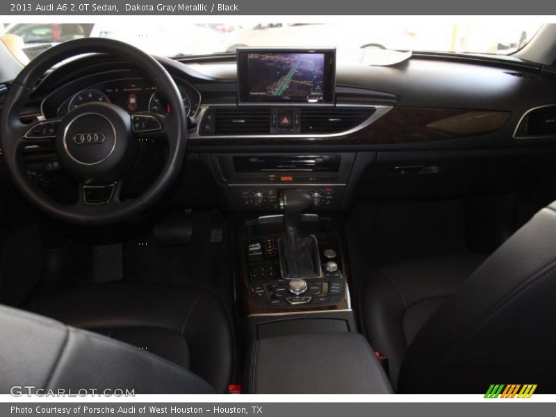 Dakota Gray Metallic / Black 2013 Audi A6 2.0T Sedan