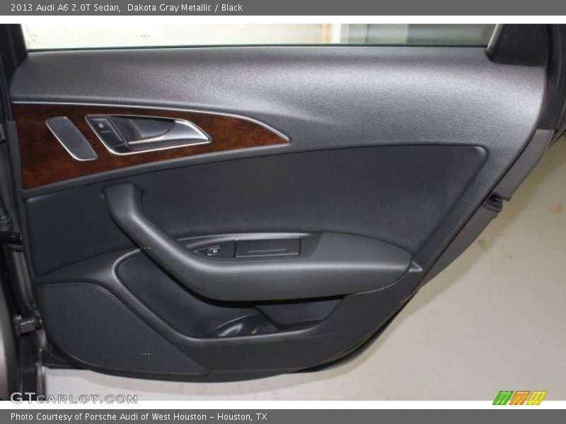 Dakota Gray Metallic / Black 2013 Audi A6 2.0T Sedan