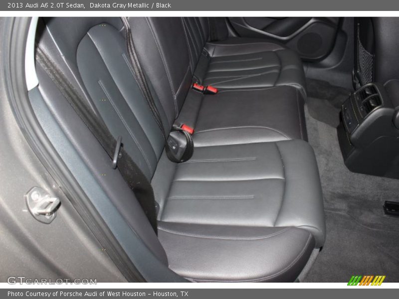 Dakota Gray Metallic / Black 2013 Audi A6 2.0T Sedan