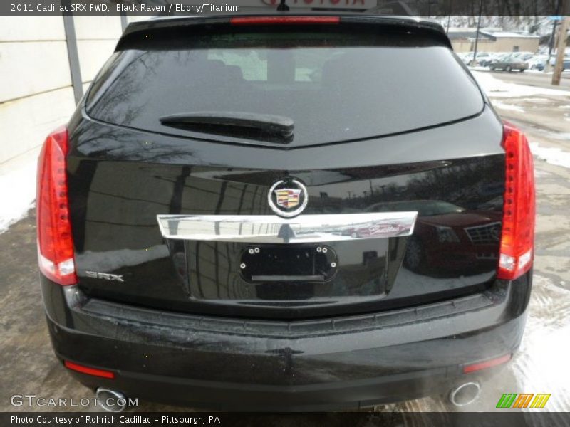 Black Raven / Ebony/Titanium 2011 Cadillac SRX FWD