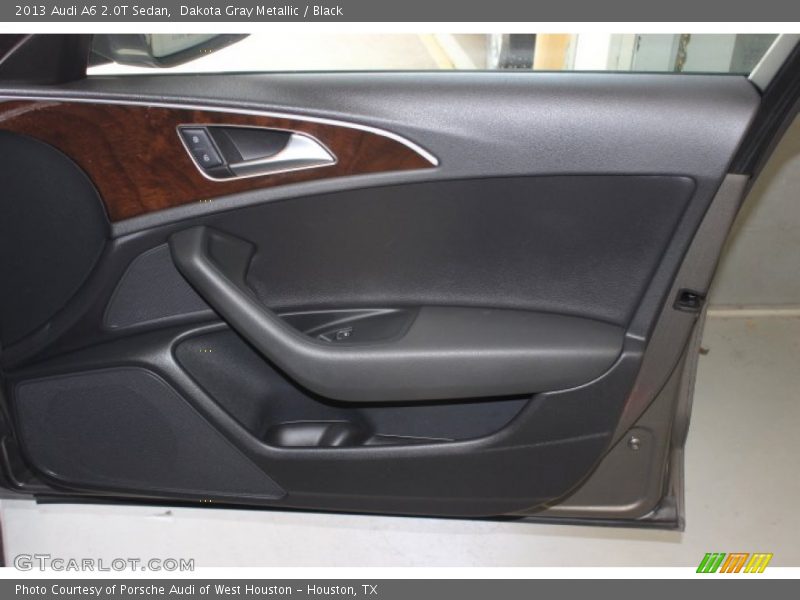 Dakota Gray Metallic / Black 2013 Audi A6 2.0T Sedan