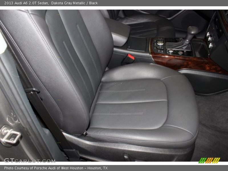 Dakota Gray Metallic / Black 2013 Audi A6 2.0T Sedan