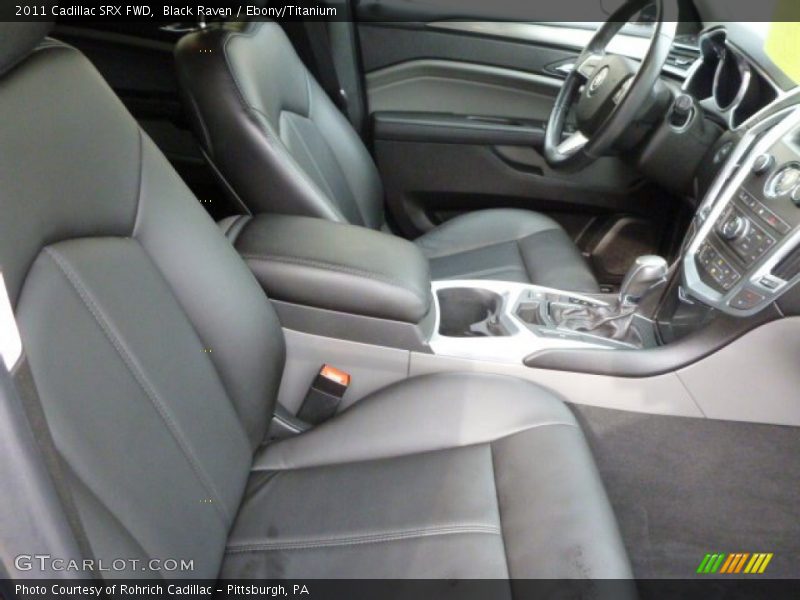 Black Raven / Ebony/Titanium 2011 Cadillac SRX FWD