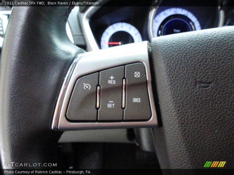Black Raven / Ebony/Titanium 2011 Cadillac SRX FWD