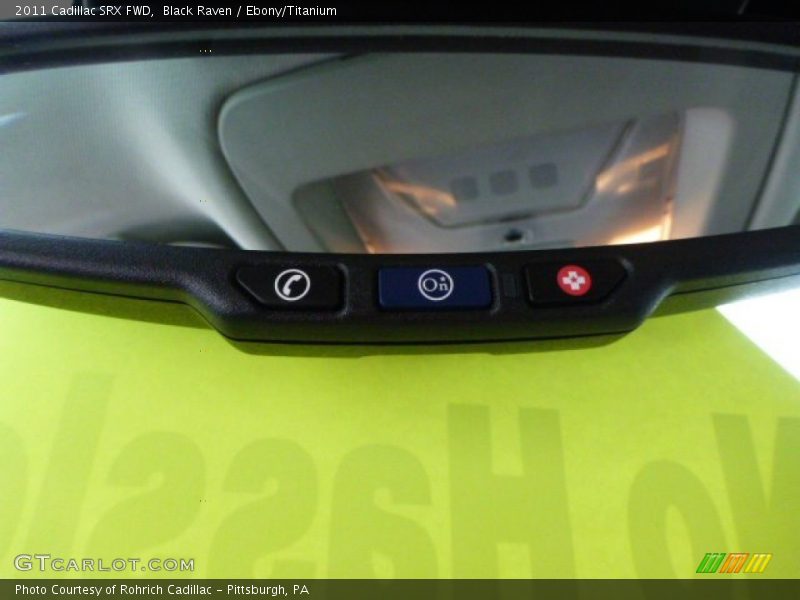 Black Raven / Ebony/Titanium 2011 Cadillac SRX FWD