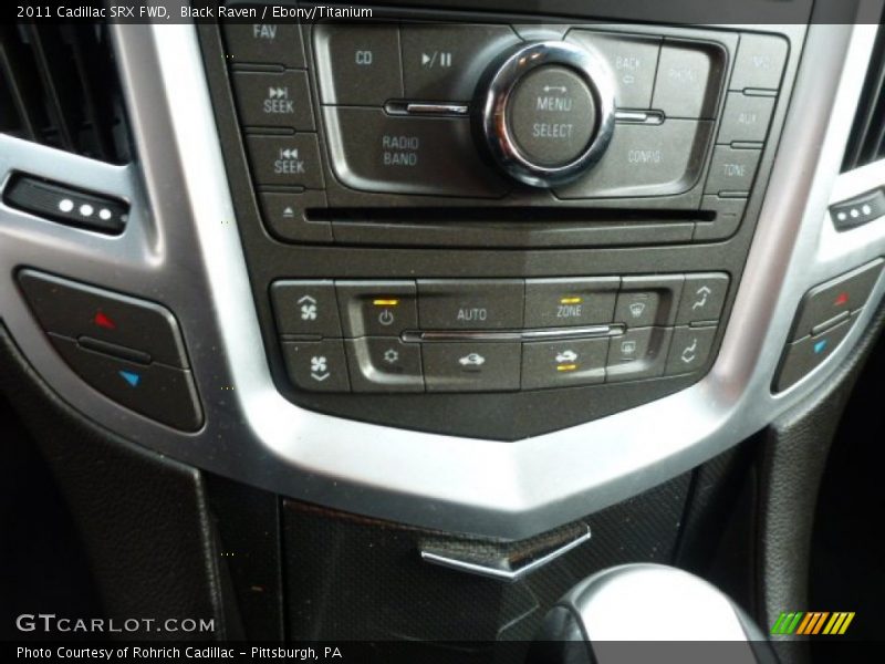 Black Raven / Ebony/Titanium 2011 Cadillac SRX FWD