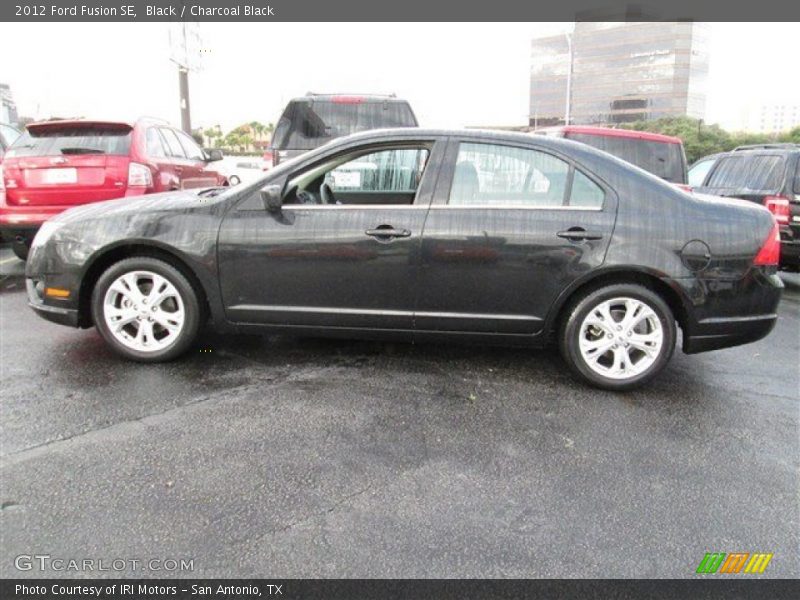 Black / Charcoal Black 2012 Ford Fusion SE