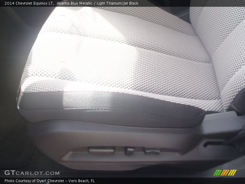Atlantis Blue Metallic / Light Titanium/Jet Black 2014 Chevrolet Equinox LT