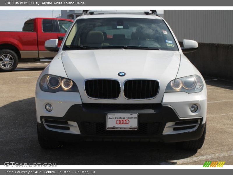 Alpine White / Sand Beige 2008 BMW X5 3.0si