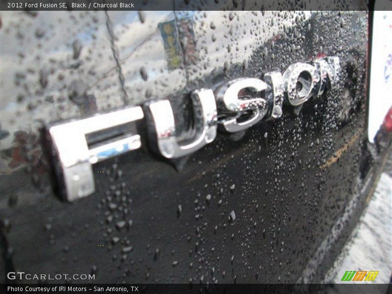Black / Charcoal Black 2012 Ford Fusion SE