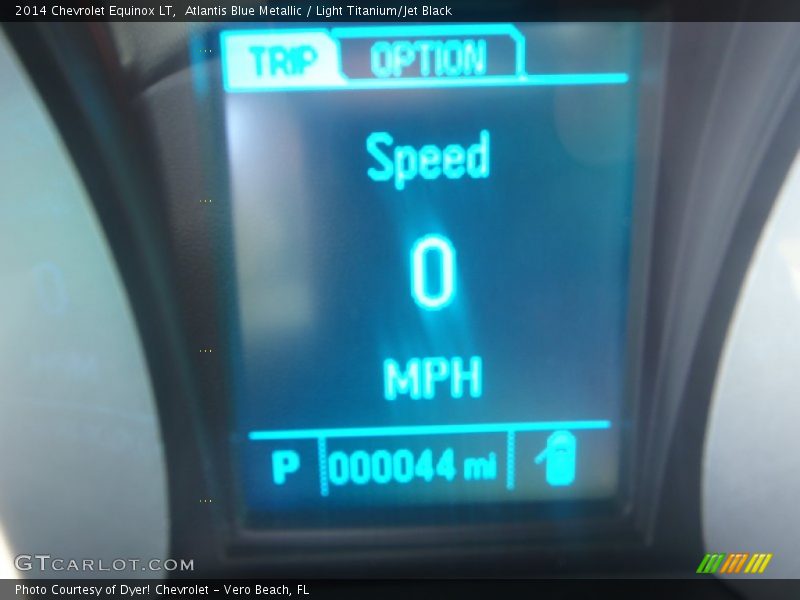 Atlantis Blue Metallic / Light Titanium/Jet Black 2014 Chevrolet Equinox LT