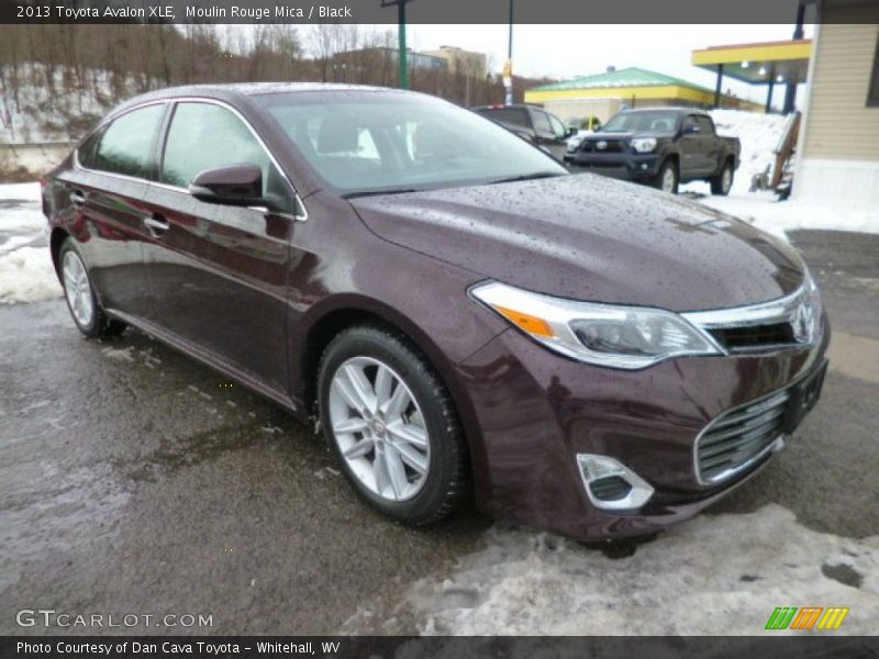 Moulin Rouge Mica / Black 2013 Toyota Avalon XLE