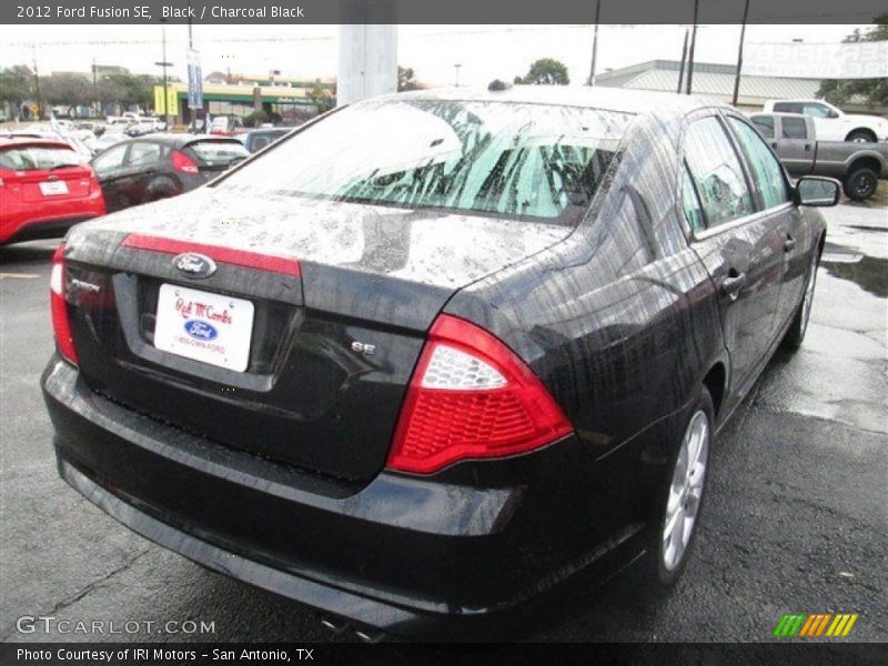 Black / Charcoal Black 2012 Ford Fusion SE