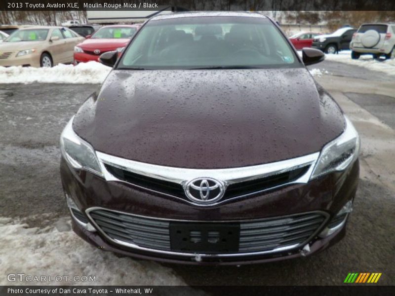 Moulin Rouge Mica / Black 2013 Toyota Avalon XLE