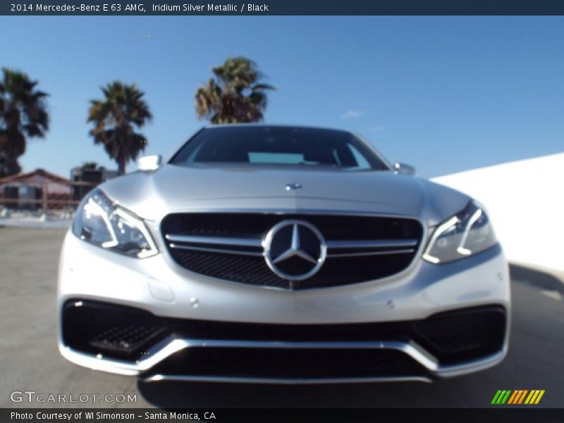 Iridium Silver Metallic / Black 2014 Mercedes-Benz E 63 AMG