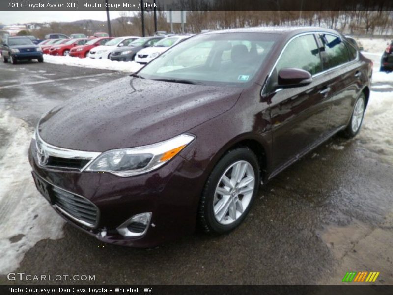 Moulin Rouge Mica / Black 2013 Toyota Avalon XLE