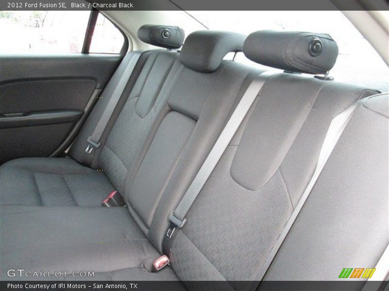 Black / Charcoal Black 2012 Ford Fusion SE