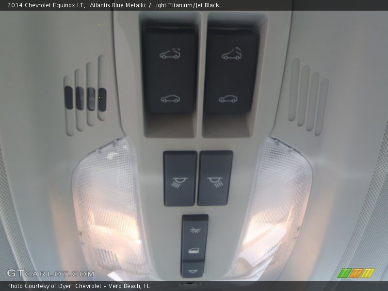 Atlantis Blue Metallic / Light Titanium/Jet Black 2014 Chevrolet Equinox LT