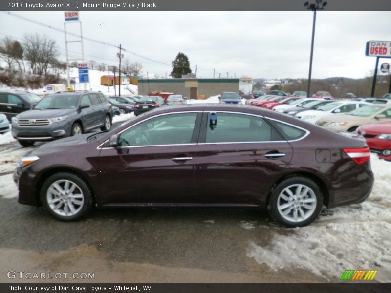 Moulin Rouge Mica / Black 2013 Toyota Avalon XLE