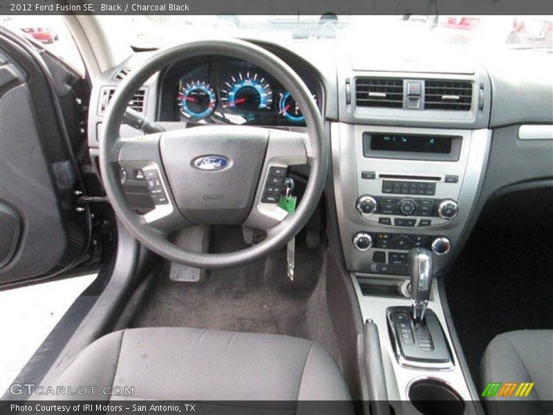 Black / Charcoal Black 2012 Ford Fusion SE