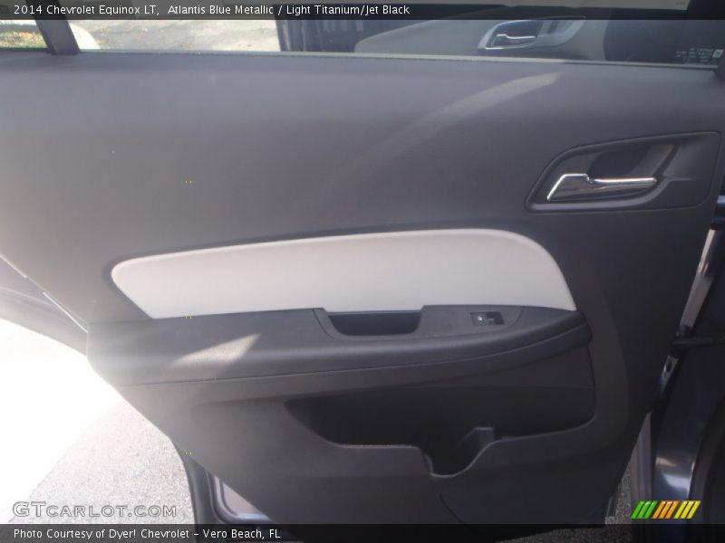 Atlantis Blue Metallic / Light Titanium/Jet Black 2014 Chevrolet Equinox LT