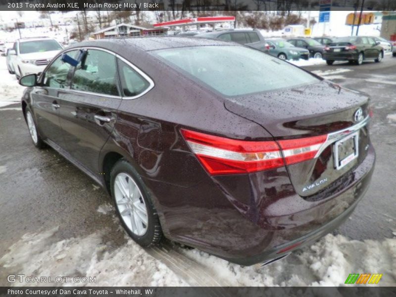 Moulin Rouge Mica / Black 2013 Toyota Avalon XLE