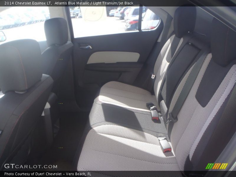 Atlantis Blue Metallic / Light Titanium/Jet Black 2014 Chevrolet Equinox LT