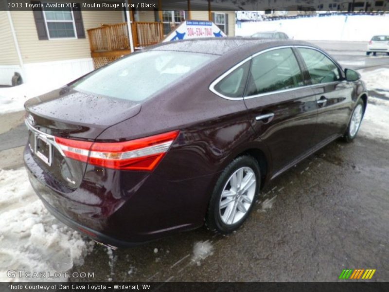 Moulin Rouge Mica / Black 2013 Toyota Avalon XLE