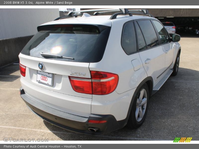 Alpine White / Sand Beige 2008 BMW X5 3.0si