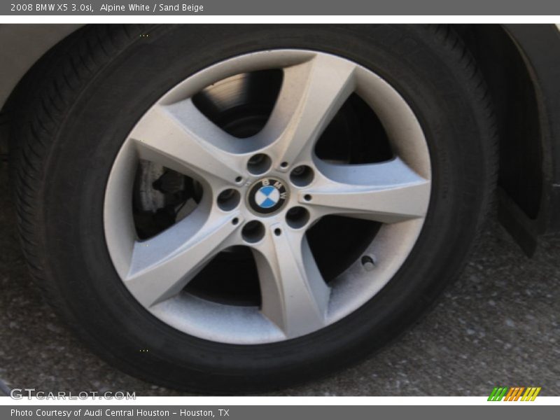 Alpine White / Sand Beige 2008 BMW X5 3.0si