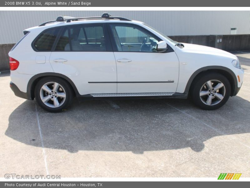 Alpine White / Sand Beige 2008 BMW X5 3.0si