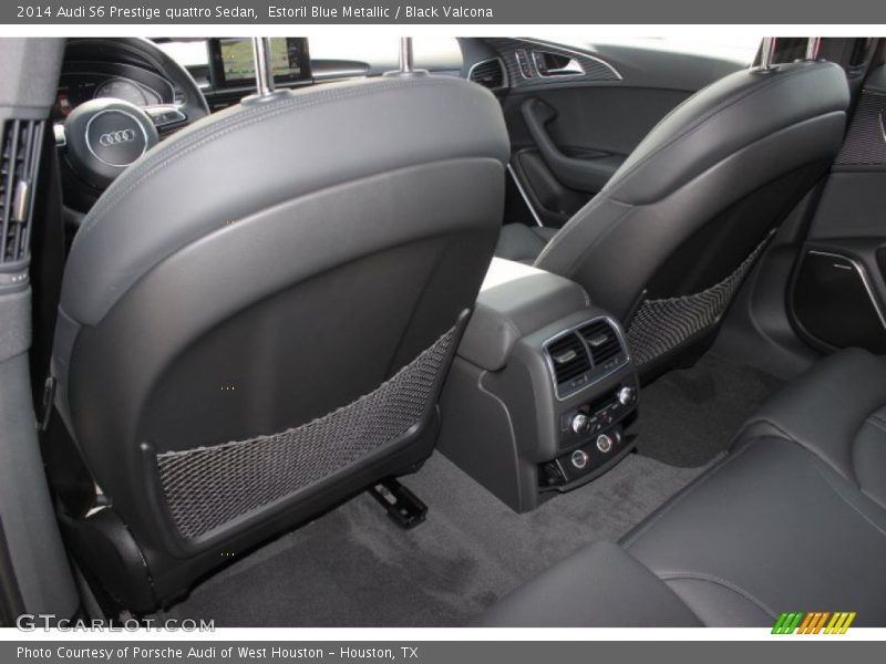 Estoril Blue Metallic / Black Valcona 2014 Audi S6 Prestige quattro Sedan
