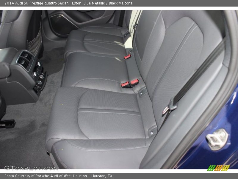 Estoril Blue Metallic / Black Valcona 2014 Audi S6 Prestige quattro Sedan