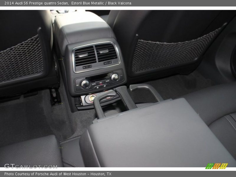 Estoril Blue Metallic / Black Valcona 2014 Audi S6 Prestige quattro Sedan