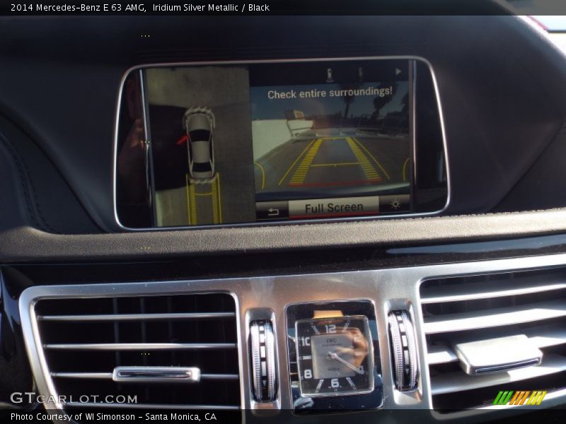 Iridium Silver Metallic / Black 2014 Mercedes-Benz E 63 AMG