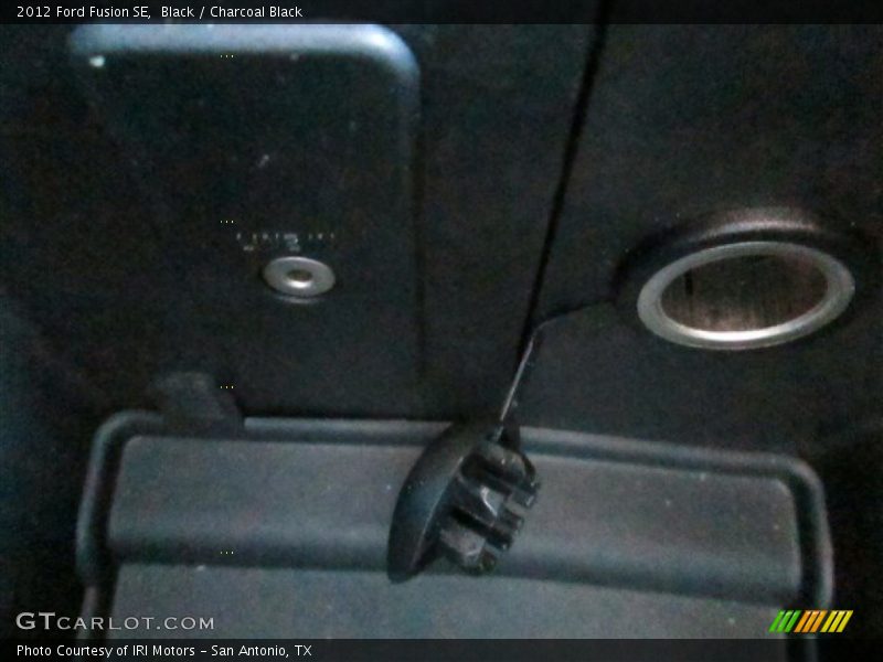 Black / Charcoal Black 2012 Ford Fusion SE