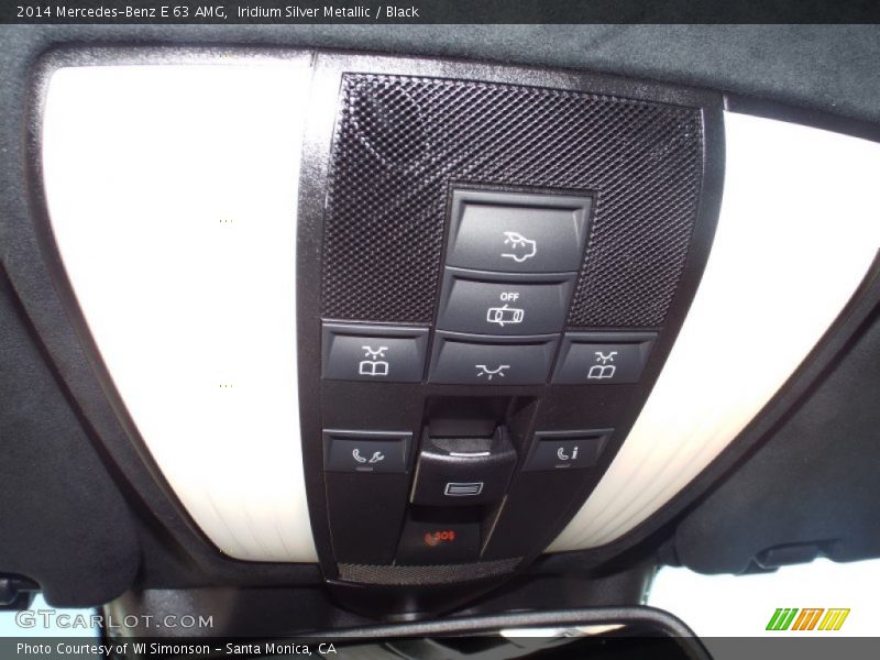 Controls of 2014 E 63 AMG