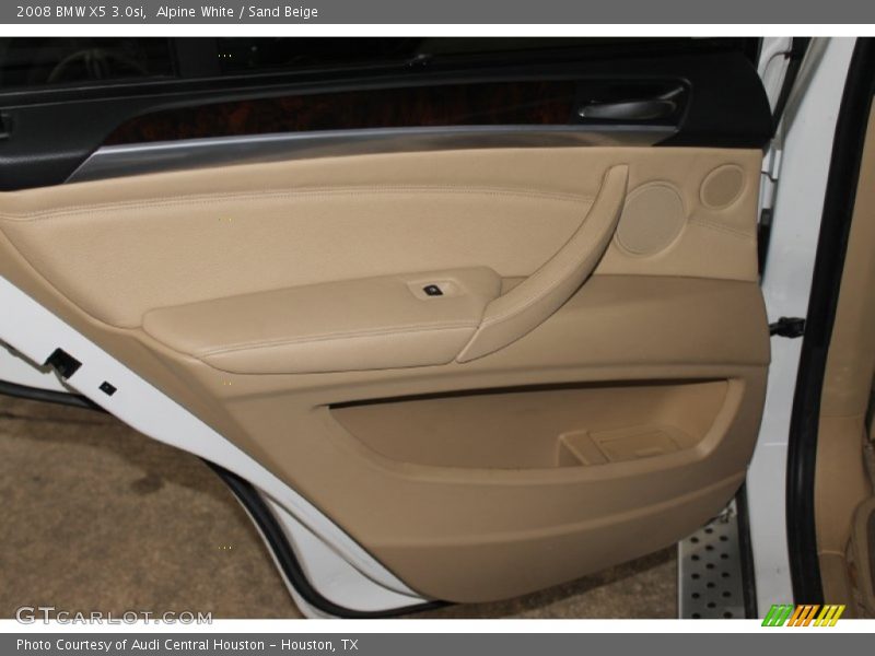 Alpine White / Sand Beige 2008 BMW X5 3.0si